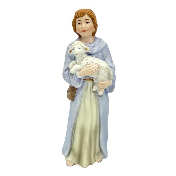 1995 HOMCO CERAMIC NATIVITY REPLACEMENT SHEPHERD 5604 GREATEST STORY EVER TOLD - Picture 1 of 6